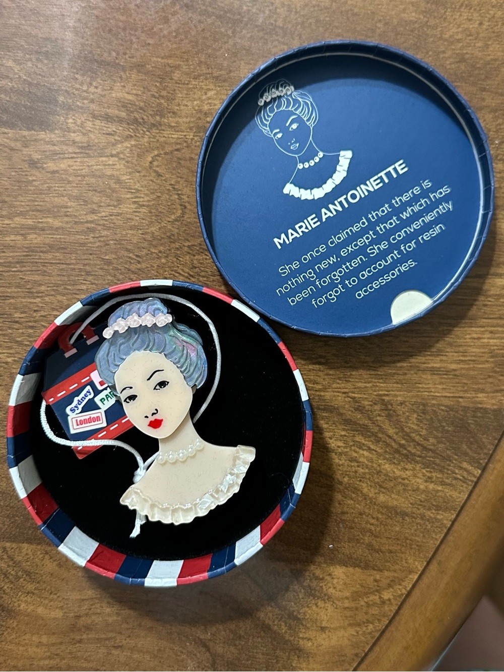 Erstwilder Marie Antoinette Brooch